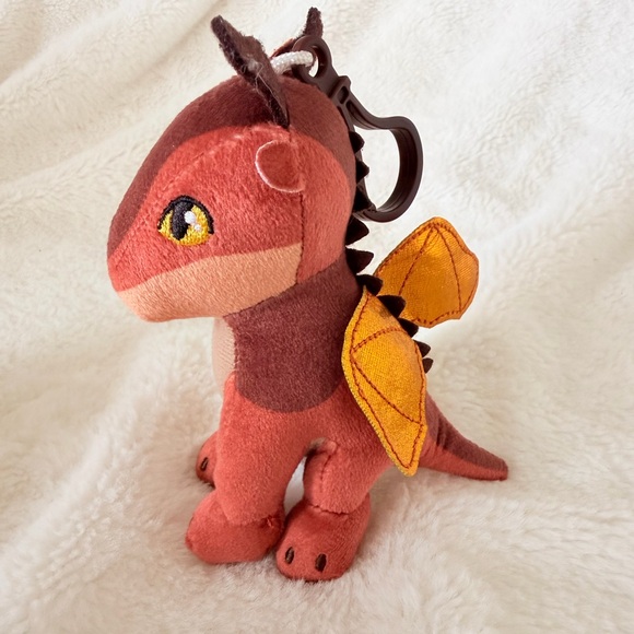 Wings of Fire Dragon Bag Clip & Cutie Cuff Bundle - Sunny & Clay - Picture 5 of 15